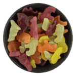 Fruit animals, á 30g / 7 stk